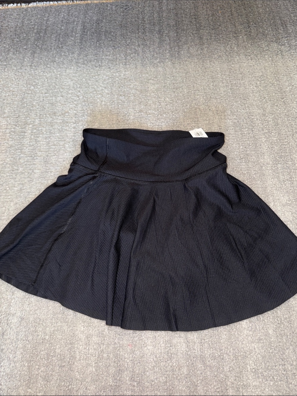 Old Navy Black Girls' Skort with Fold-Over Waistband